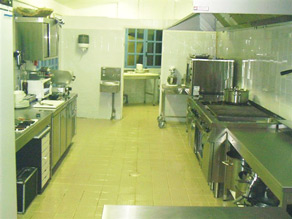 professional kitchen
